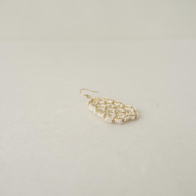 未使用】fua accessory フウアアクセサリー *Garden ピアス*木村久美子