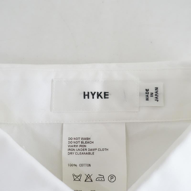 HYKE（ハイク） *つけ襟*綿コットンオフ白0825(ac7-2508-56)【13H52
