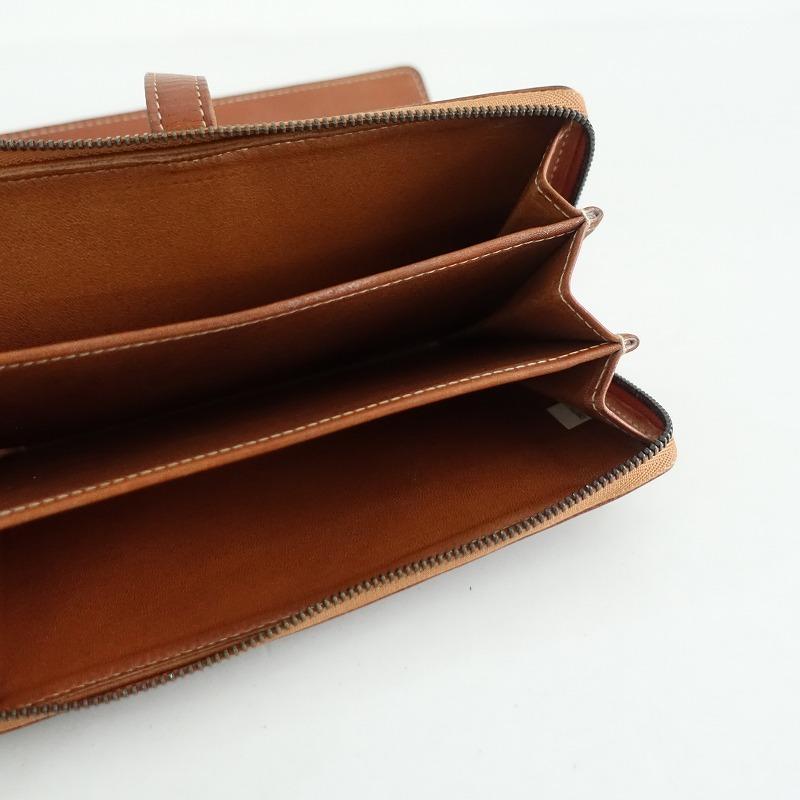 ゲンテン genten *カットワークL字ファスナー式長財布*ロング