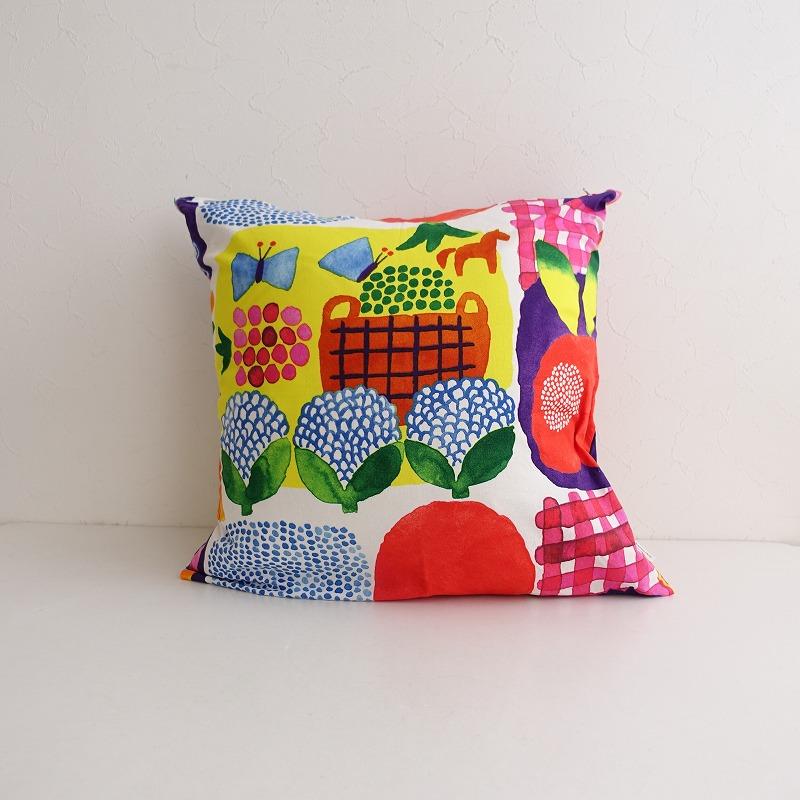 【新品未使用】 marimekko コンポッティ　クッションカバー　廃盤　レア marimekko マリメッコ Unikko 60th クッションカバー 50×50cm