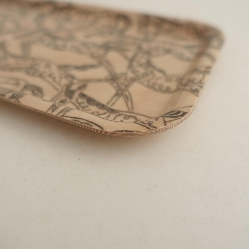 mina perhonen 【美品】ミナペルホネン *papurikko トレイ Thin type