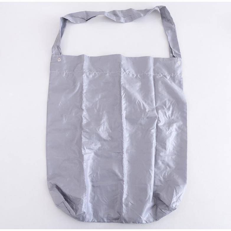 ebagos エバゴス エコバッグ カゴケース M グレー・シルバー 美品/定価2.4万】エバゴス ebagos *サブバック・カゴケースM グレー*鞄