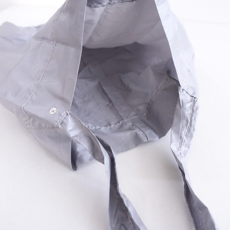 ebagos エバゴス エコバッグ カゴケース M グレー・シルバー 美品/定価2.4万】エバゴス ebagos *サブバック・カゴケースM グレー*鞄
