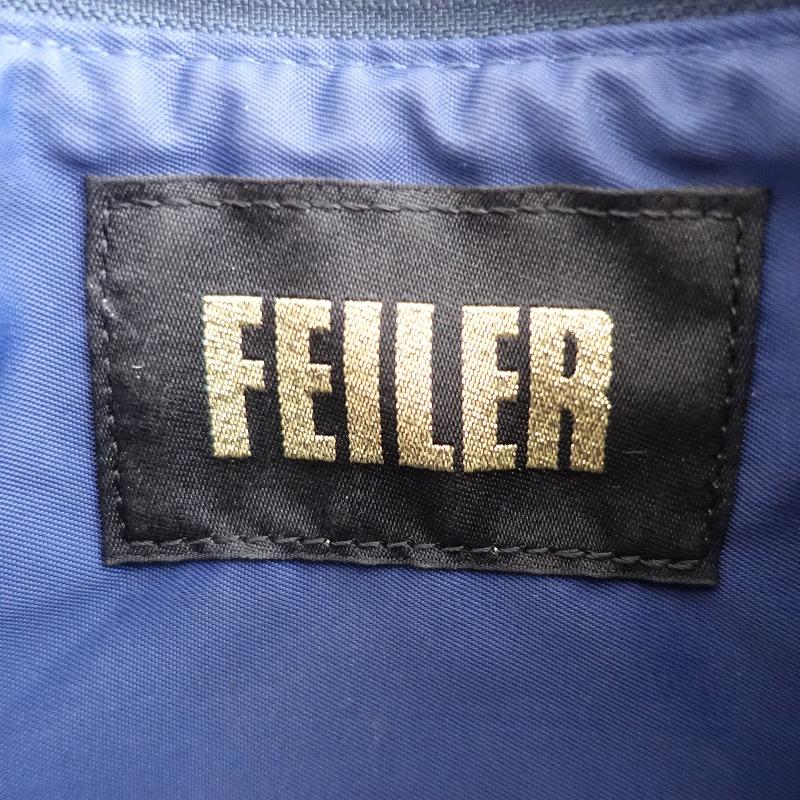 feiler フェイラー FEILER *マリンクルージング ポーチ*紺