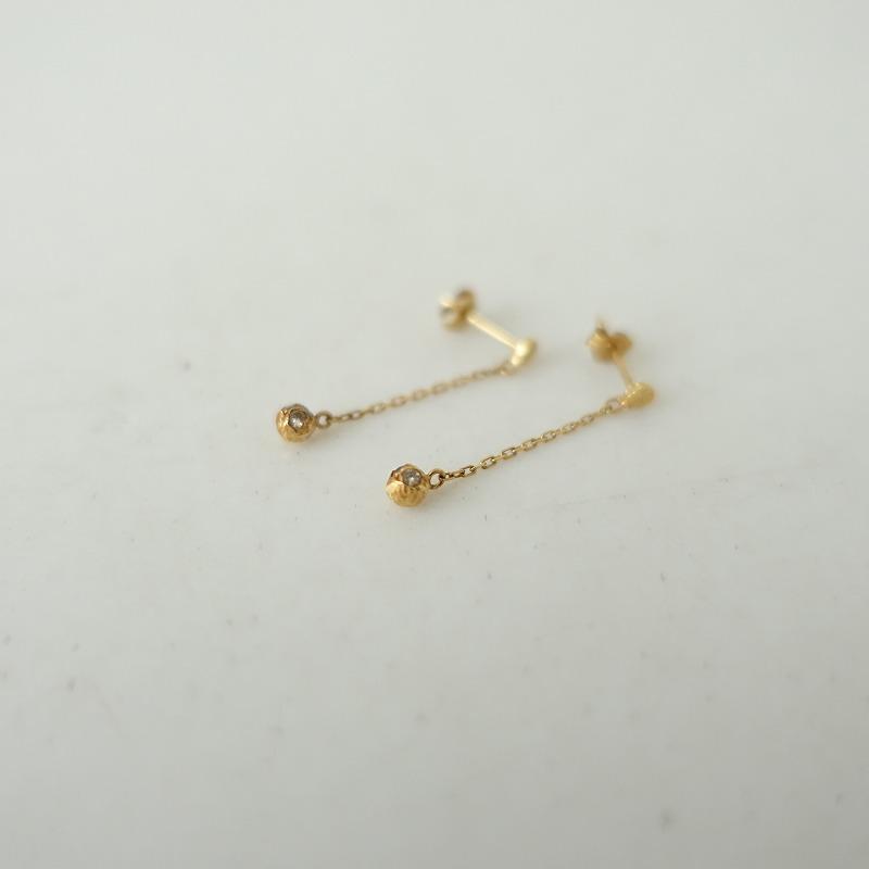 CASUCA カスカ *azumi ピアス K18 ダイヤモンド*(ac85-2407-60)【41H42