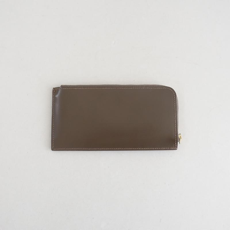OUR スリムなレザー長財布（リッチベージュ） 定価1.8万】アワーホームOURHOME *スリムなレザー長財布 リッチ