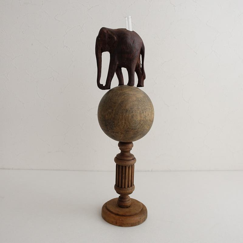 希少】 * クランクマルチェロ krank marcello ぞう 一輪挿し*木彫り