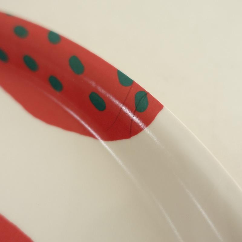 マリメッコ marimekko *MANSIKKA トレイ*お盆いちごレッド(ac87-2506