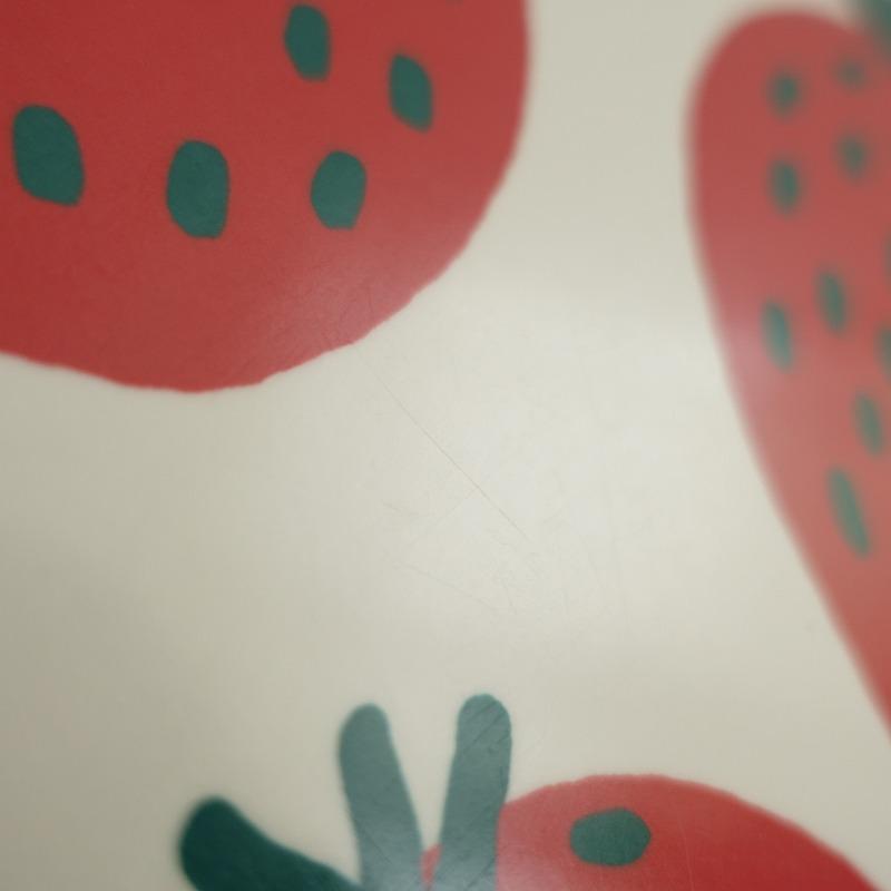 マリメッコ marimekko *MANSIKKA トレイ*お盆いちごレッド(ac87-2506