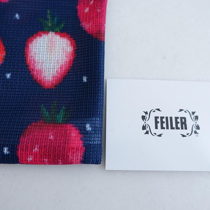 feiler（フェイラー） 【美品】フェイラー *LOVERARY メッシュポーチ