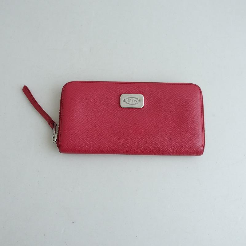 大人気　tod's トッズ　長財布　財布　タイムレス　ラウンドファスナー TOD'S トッズ 財布 レディース 長財布 T TIMELESS LARGE WALLET