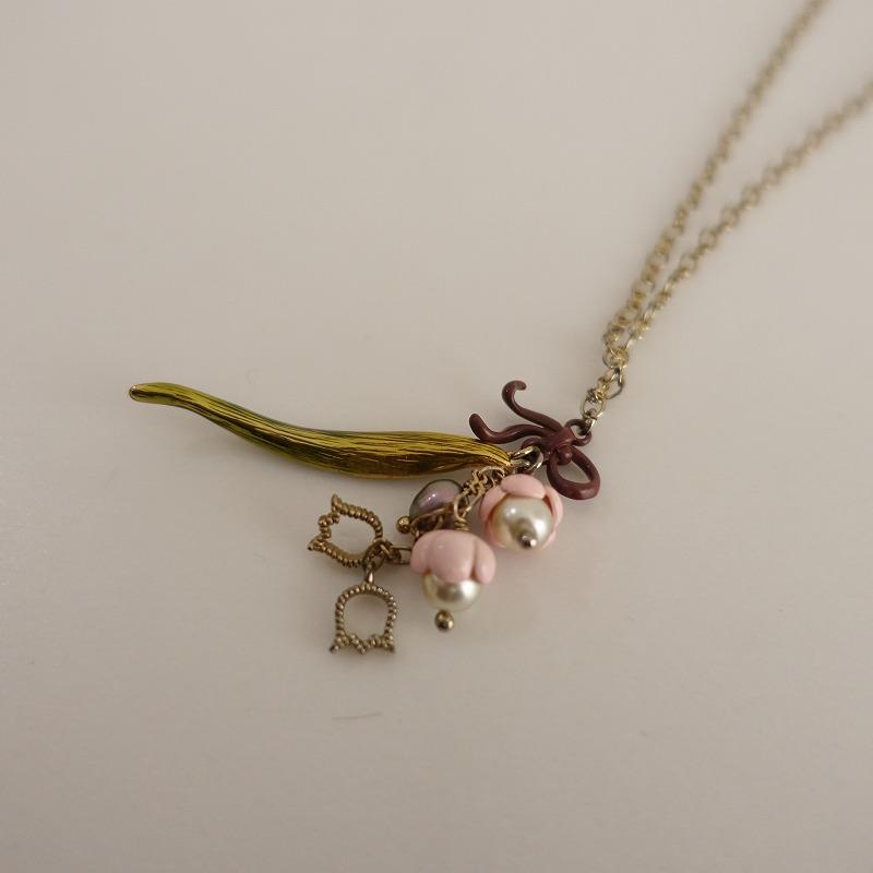 Les Nereides レネレイド *ネックレス*すずらんモチーフ花 Les Nereides レネレイド *ネックレス*すずらんモチーフ花
