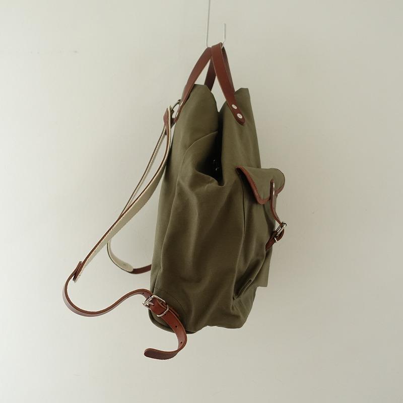 定価5.7万】ジッラ Zilla *CANVAS CLASSIC RUCKSACK*かばん2way 定価5.7万】ジッラ Zilla *CANVAS CLASSIC RUCKSACK*かばん2way