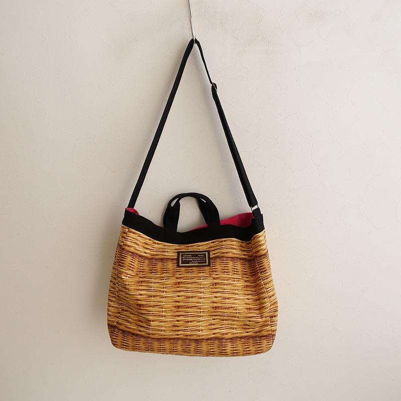 intoxic. イントキシック *かごバッグ風2wayトートバッグ*かばん intoxic. イントキシック *かごバッグ風2wayトートバッグ*かばん