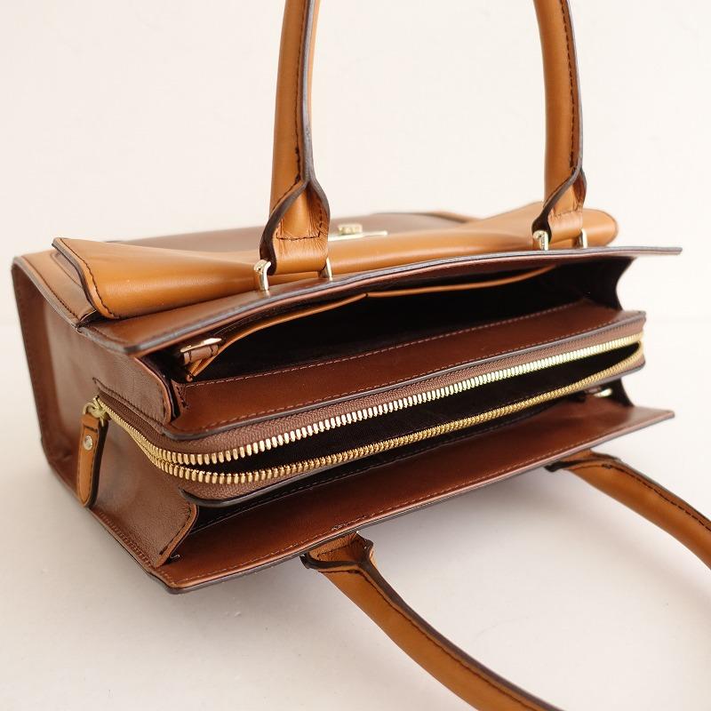 ポールスチュアート Paul Stuart *レザー2wayバッグ*かばん手提げ