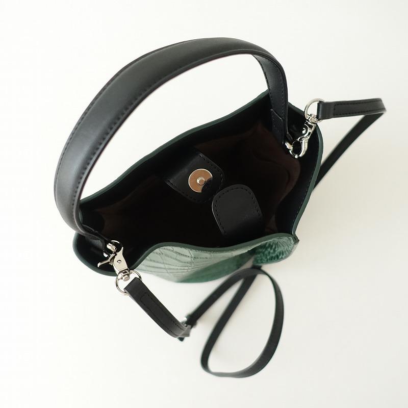 the dilettante（ザ ディレッタント） *クロコ型押し2wayショルダー