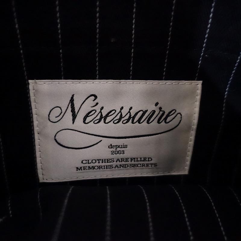 nesessaire（ネセセア） //【定価1.2万】ネセセア *すずらん刺繍バケツ 