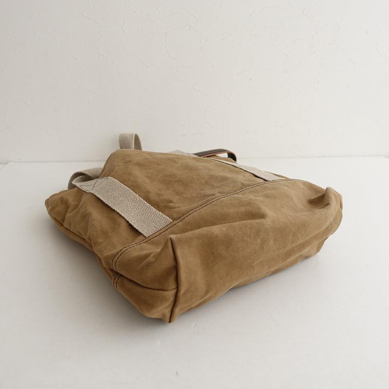 定価4.2万】エバゴス ebagos*OH DEER.OH NORTH.前ポケットキャンバス