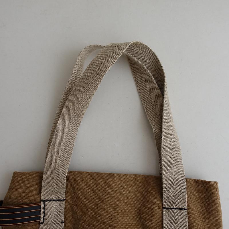 定価4.2万】エバゴス ebagos*OH DEER.OH NORTH.前ポケットキャンバス