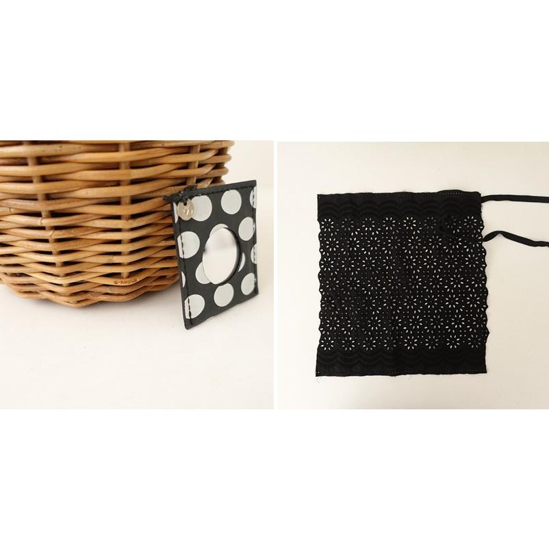 美品/定価7.4万】エバゴス ebagos *Amu Amu バスケットバケツ*かばん