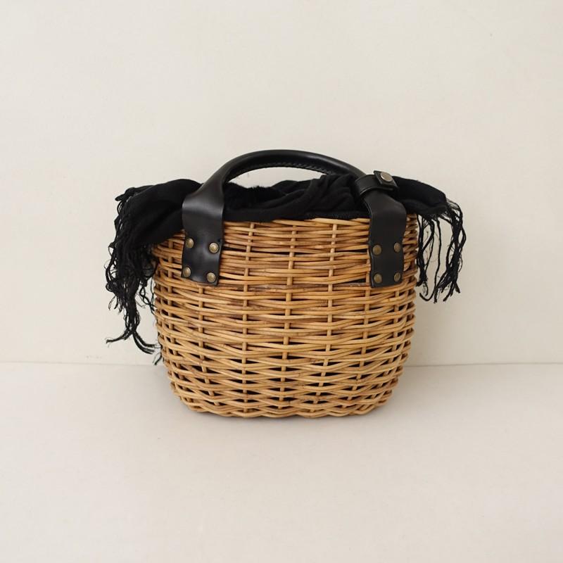 15日迄の出品！未使用【ebagos】エバゴス　かごバッグ 楽天市場】エバゴス 中古の通販