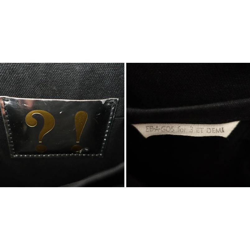 3 ET DEMI 別注/エバゴス ebagos *防水キャンバスショルダーバッグ