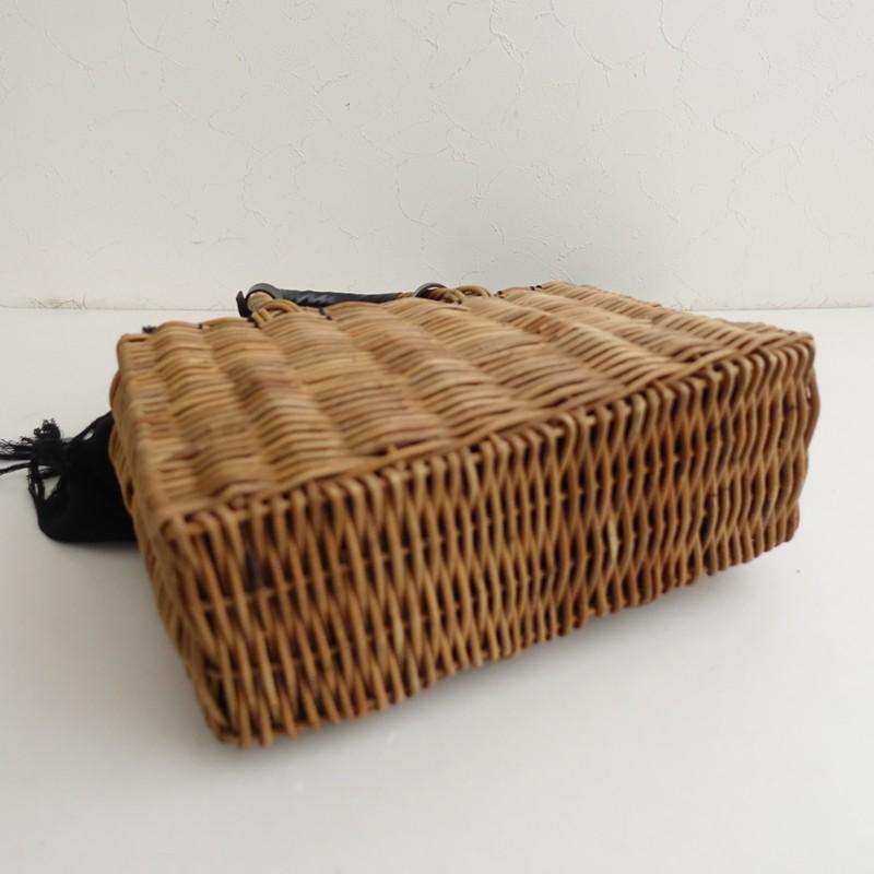 美品/定価9.2万】エバゴス ebagos *横長カゴバッグ*かばんトート手提げ 