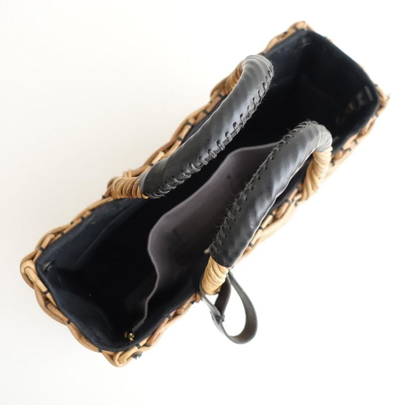 美品/定価9.2万】エバゴス ebagos *横長カゴバッグ*かばんトート手提げ 