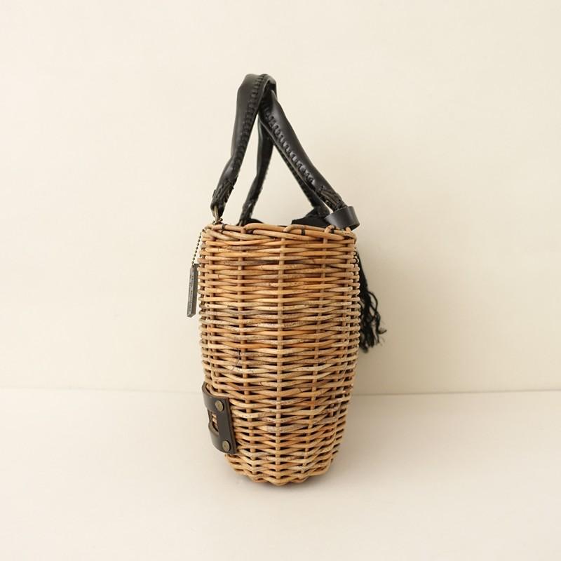 新品 エバゴス チョコレート プチトート ebagos エバゴスシェニール 