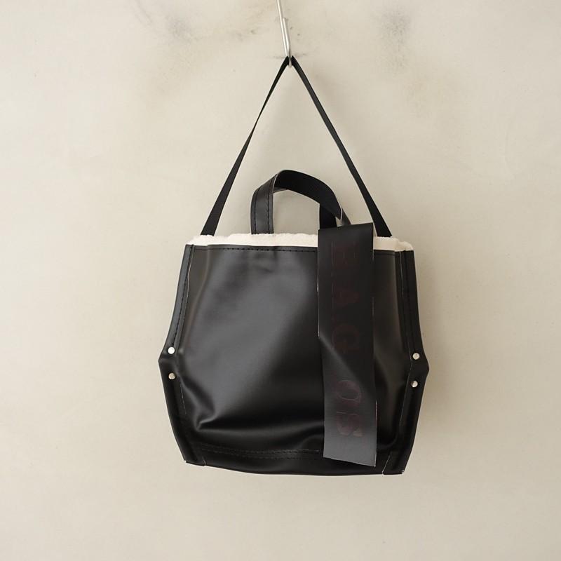 未使用/定価3.8万】2026SS/ebagos*Asa Jikan 8号キャンバス PVC Y字