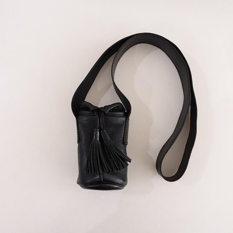 定価4.9万】LITTLE リトル *CAMERA Black*レザーショルダーバッグ
