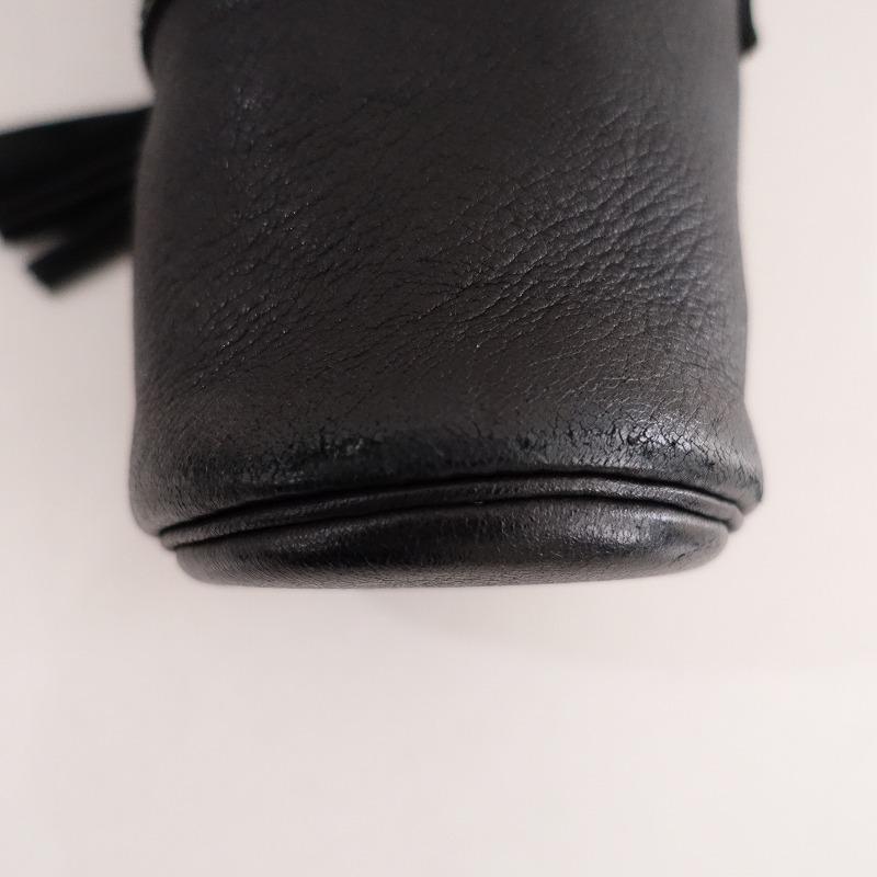 定価4.9万】LITTLE リトル *CAMERA Black*レザーショルダーバッグ