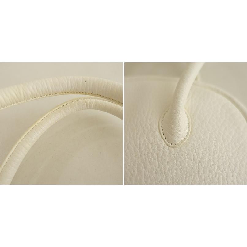 Aeta 【定価4.2万】アエタ *BOSTON S*かばん手提げレザー皮革白