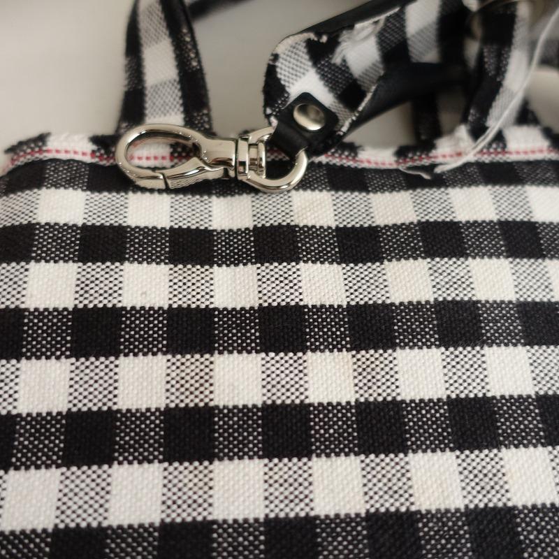 定価4.2万】エバゴス ebagos *ギンガムY字トートM*手提げかばん 定価4.2万】エバゴス ebagos *ギンガムY字トートM*手提げかばん
