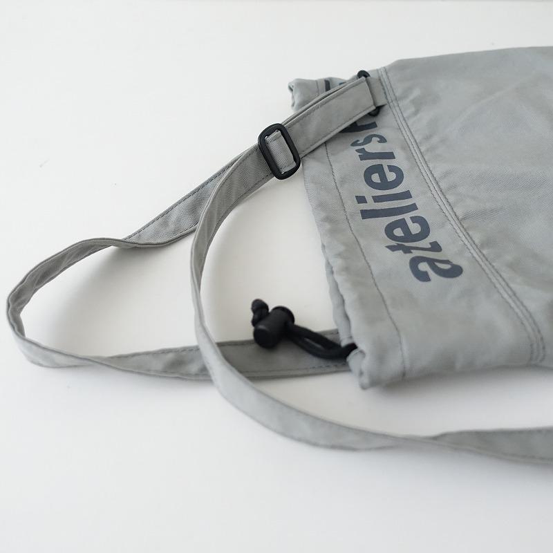 ateliers PENELOPE ボディバッグ グレー新品の ateliers PENELOPE 【美品】アトリエペネロープ *Floatバッグ*ボストン
