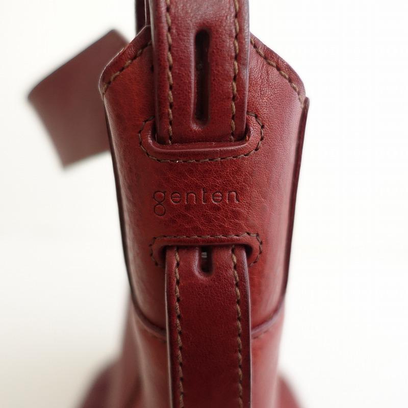 ゲンテン genten *Tosca Nobleワンショルダーバッグ バケツ型*肩掛け
