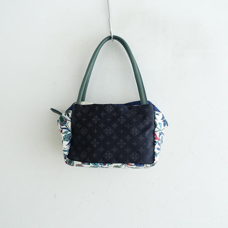 russet（ラシット） *キューブバッグ*ボストン手提げ肩掛け総柄
