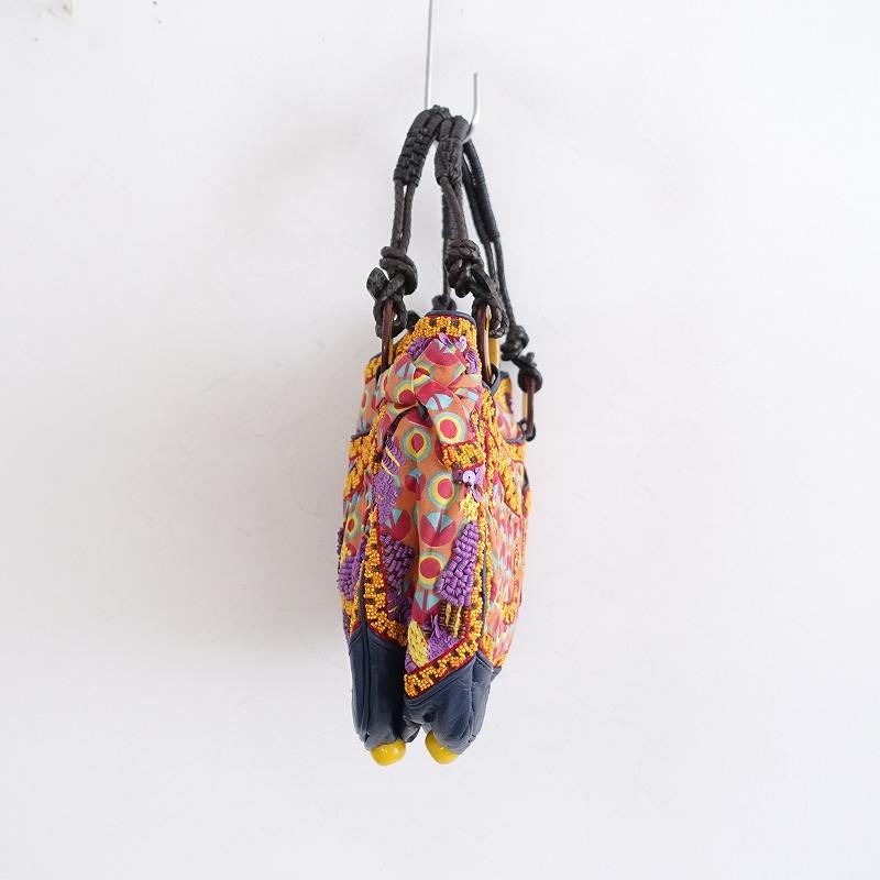 美品 JAMIN PUECH がま口 スパンコール ハンドバッグ 中古・古着通販】JAMIN PUECH (ジャマンピュエッシュ