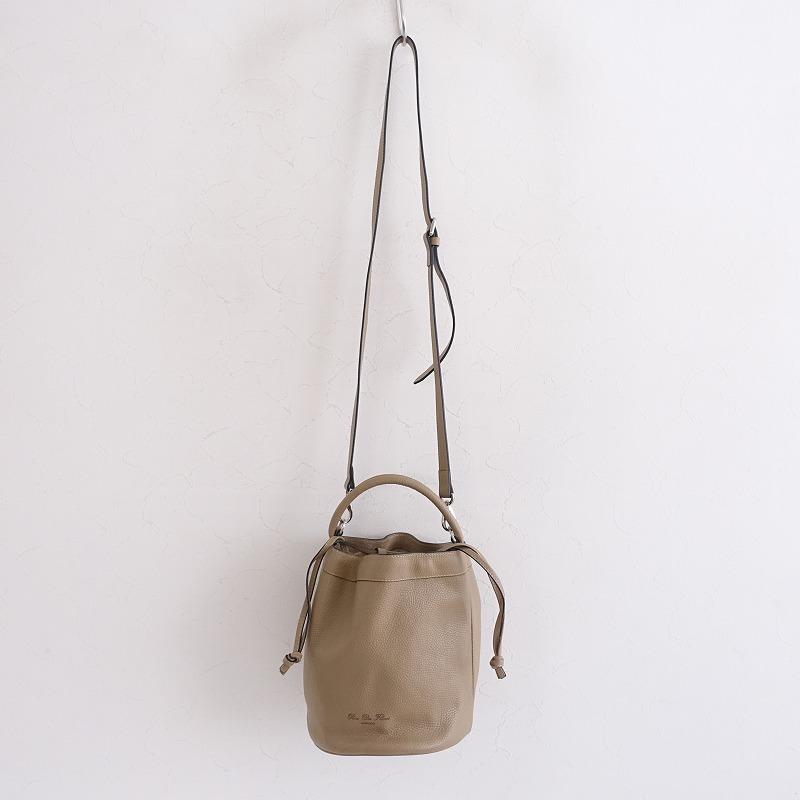 定価4.2万】リュー・ドゥ・フルール Rue Des Fleurs *巾着レザーバッグ