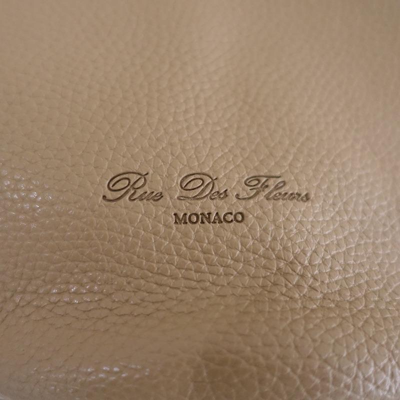 定価4.2万】リュー・ドゥ・フルール Rue Des Fleurs *巾着レザーバッグ