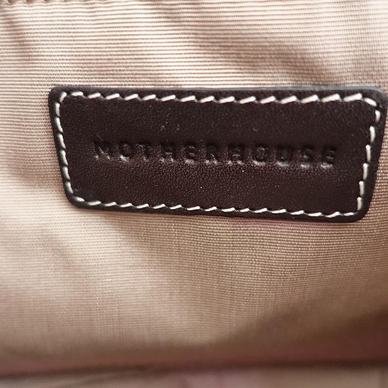 マザーハウス MOTHERHOUSE *リンネ フラップ ショルダー*レザー