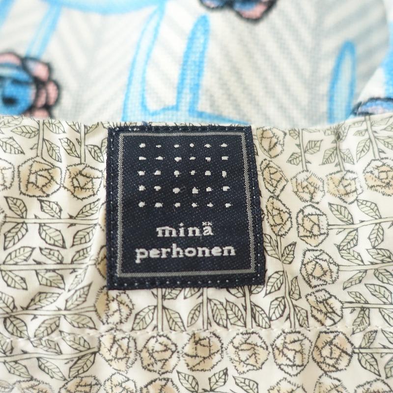 mina perhonen（ミナペルホネン） *lookパニーニバッグ*手提げライオン