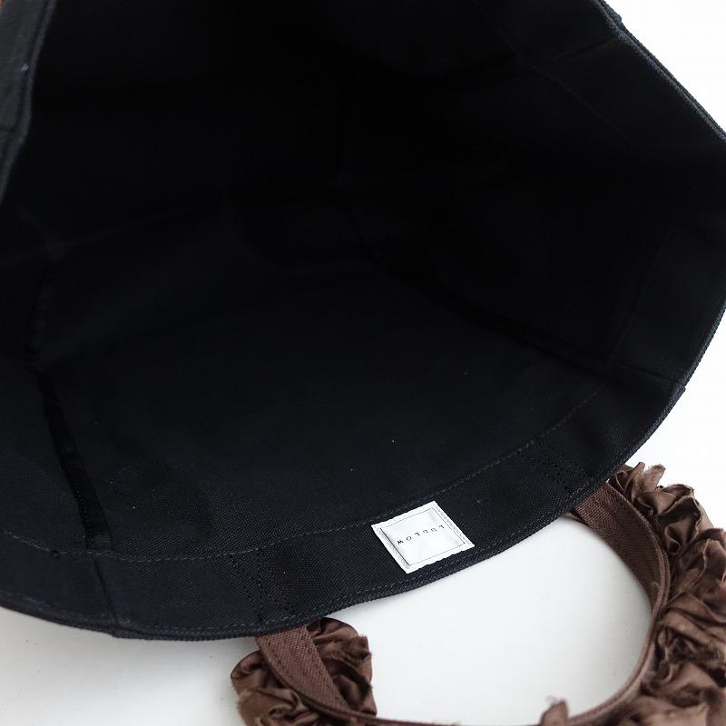LUDLOW（ラドロー） *ドットアップリケトートバッグ*ブラック
