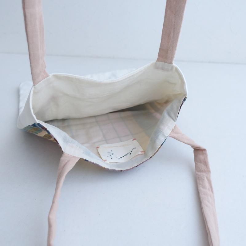 Chitose.K 【定価1.7万】チトセ *パッチワークバッグ ネコ*手提げ 