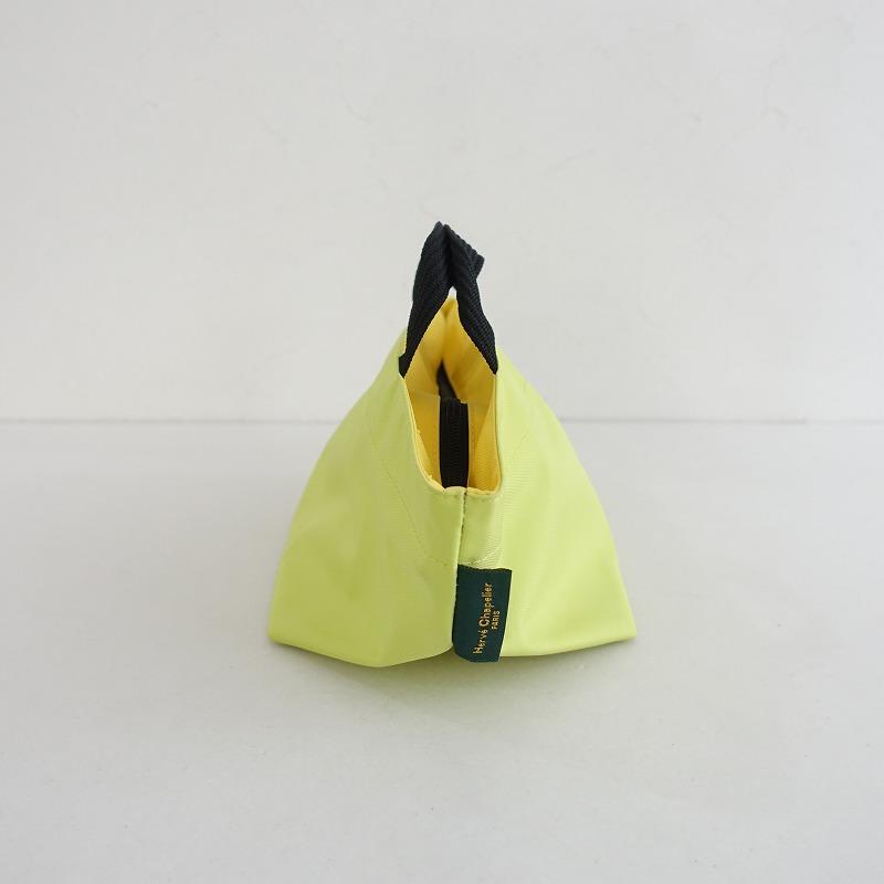 【美品】エルベシャプリエ ナイロン舟型トートS 901N 水色 黄色 M18 Herve Chapelier（エルベシャプリエ） *901N ナイロン舟型トートS