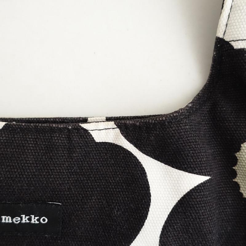 マリメッコ marimekko *ウニッコ柄ショルダーバッグ*肩掛けキャンバス