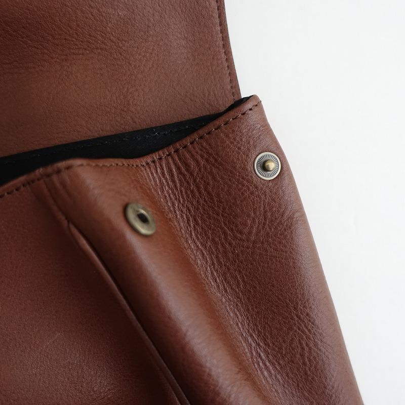 極美品✨海ノ絵鞄製作　quadro ハイグレードレザーフラップバッグ　M 完売品 極美品✨海ノ絵鞄製作 quadro ハイグレードレザーフラップバッグ