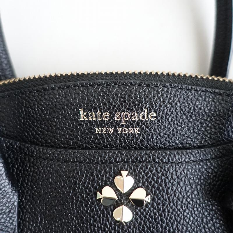 ケイトスペード kate spade *ビジュー付きショルダーバッグ*ブラック 