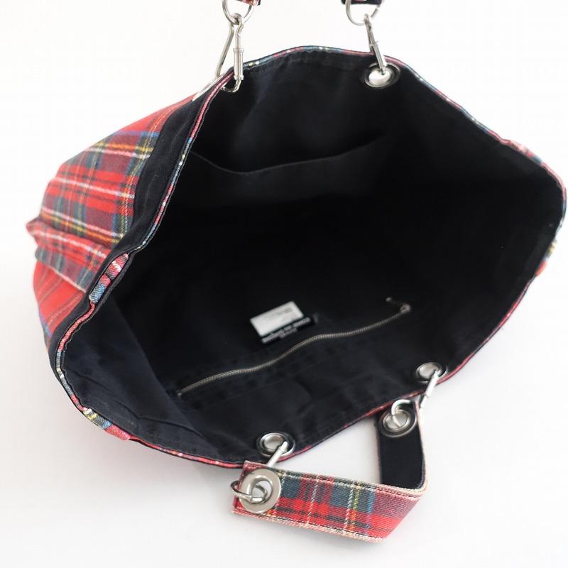 tricot COMME des GARCONS トリココムデギャルソン *チェック柄トート