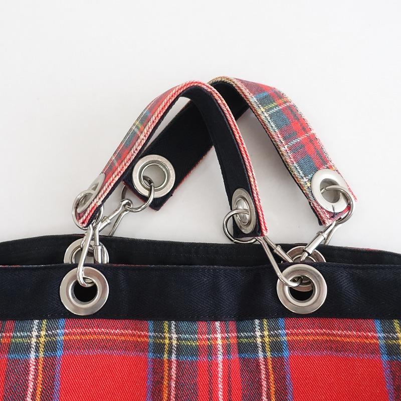 tricot COMME des GARCONS トリココムデギャルソン *チェック柄トート